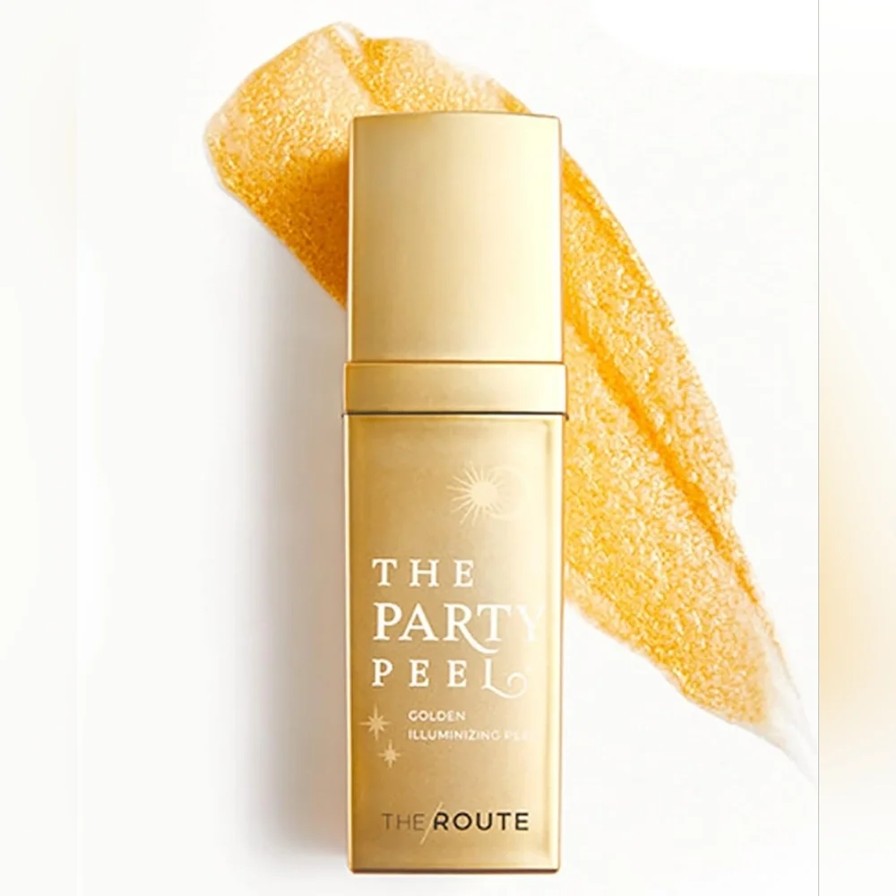The Route The Party Peel Golden Illuminating Peel Award Winning Beauty Product